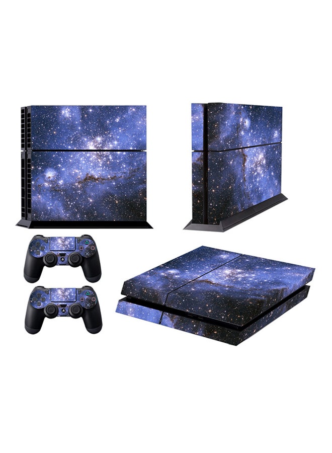 Galaxy Print Skin For PlayStation 4 Console And Controller - v1545301958/N19926785A_1