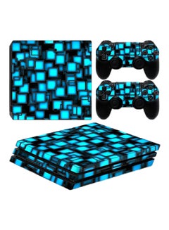 Cube Print Skin For PlayStation 4 Pro Console And Controller