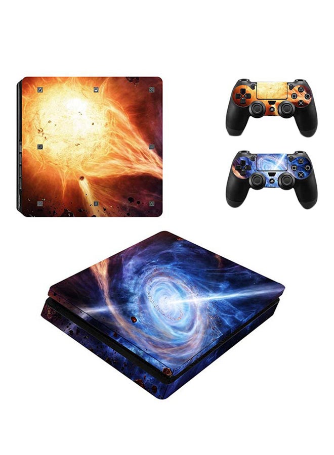 داتا فروج ملصق بطبعة لعبة "Galaxy" لجهاز بلايستيشن 4 سليم