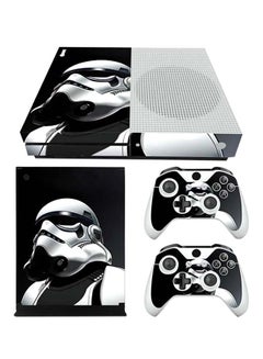 داتا فروج غلاف لاصق بنقشة مستوحاة من لعبة "Starwars" لجهاز ألعاب إكس بوكس ون S وجهاز التحكم 