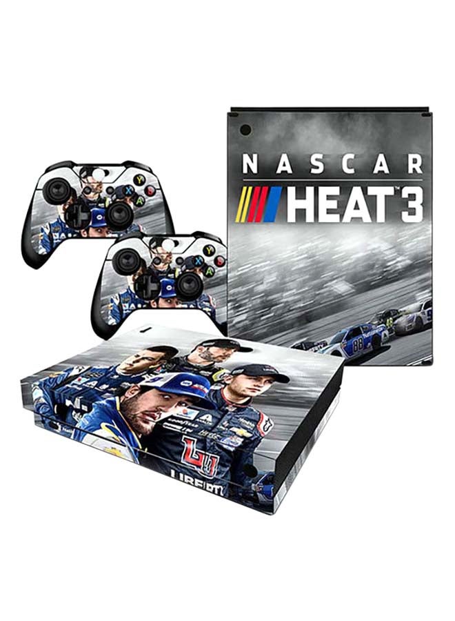 DATA FROG NASCAR Print Skin For Xbox One X Console And Controller