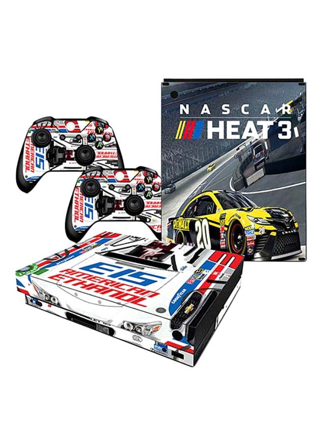 DATA FROG NASCAR Print Skin For Xbox One X Console And Controller