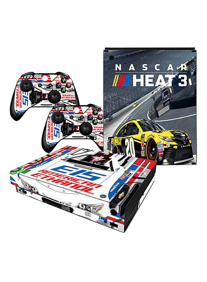 DATA FROG NASCAR Print Skin For Xbox One X Console And Controller