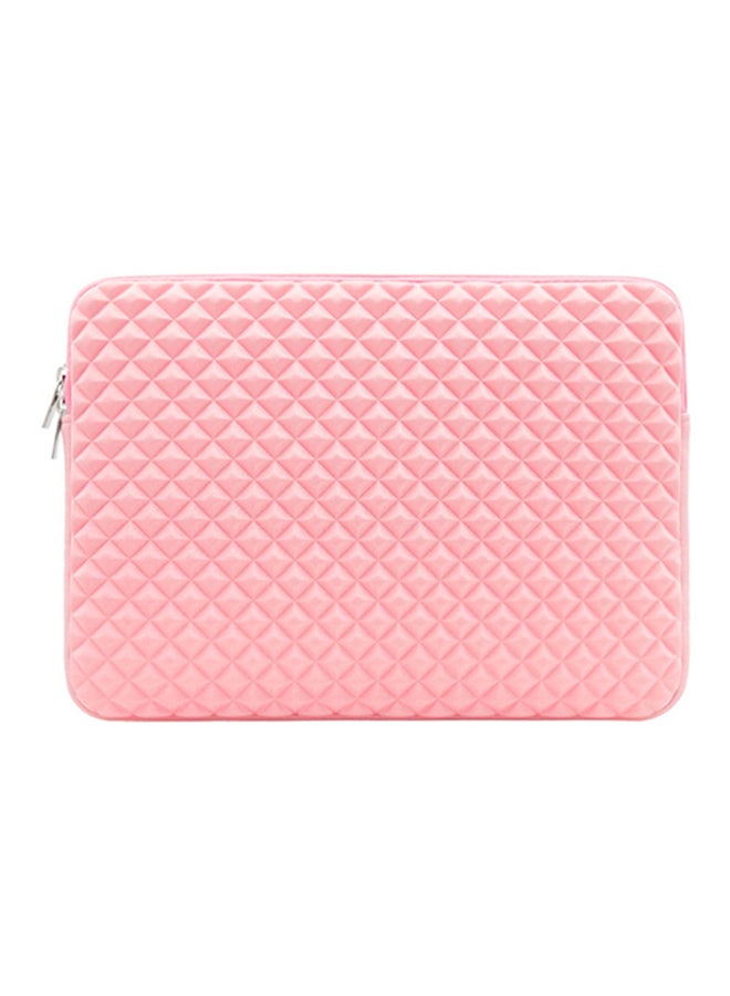 حقيبة حافظة مضادة للماء لأجهزة الكمبيوتر المحمول بمقاس 11.6 بوصة وردي