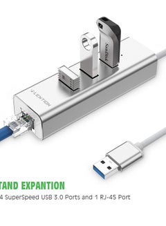 Lention Type-C USB Hub For Laptops Silver  - Image 2