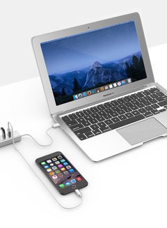 Lention Type-C USB Hub For Laptops Silver  - Image 5