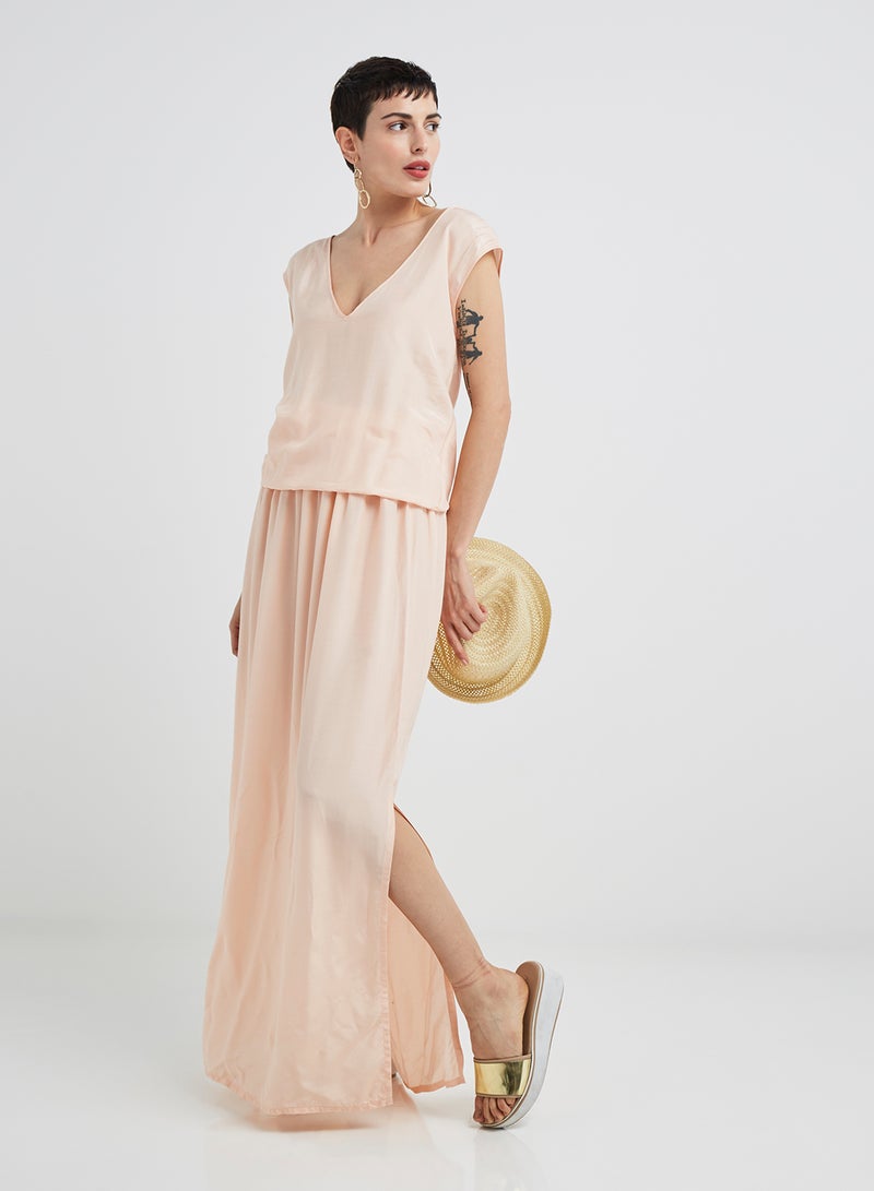 Blue Ink Beachwear - Stephanie Dress Pink - Image 1