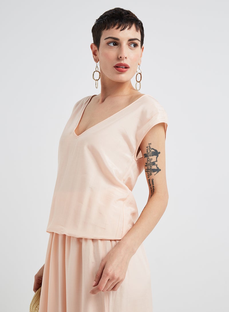 Blue Ink Beachwear - Stephanie Dress Pink - Image 1