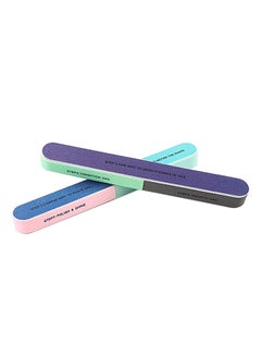 2-Piece 7 Professional Steps Nail Polishing Set Multicolour