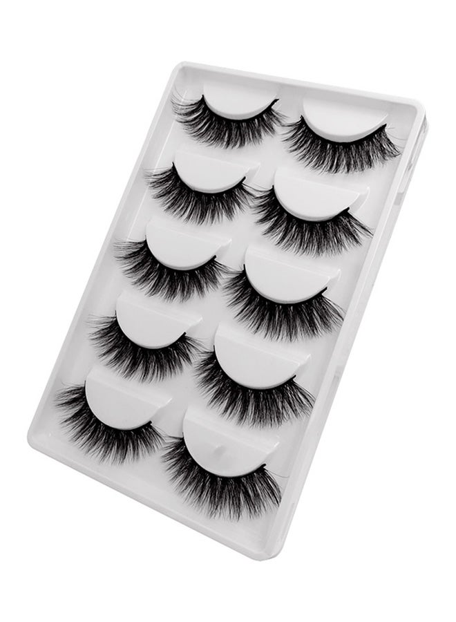 SHIDISHANGPIN - 5-Pair 3D False Long Lasting Eyelashes G604 - Image 1