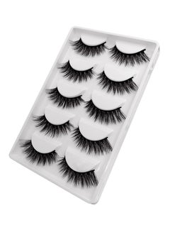 SHIDISHANGPIN 5-Pair 3D False Eyelashes G603  - Image 1