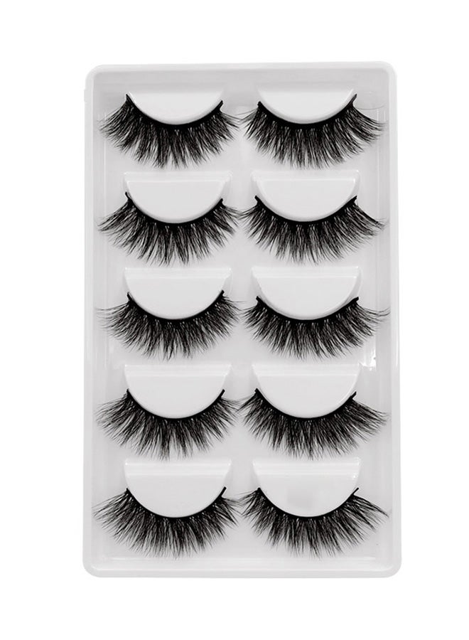 SHIDISHANGPIN - 5-Pair 3D False Eyelashes G603 - Image 1