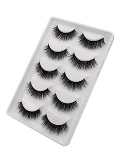 SHIDISHANGPIN 5-Pair 3D False Eyelashes G601  - Image 2