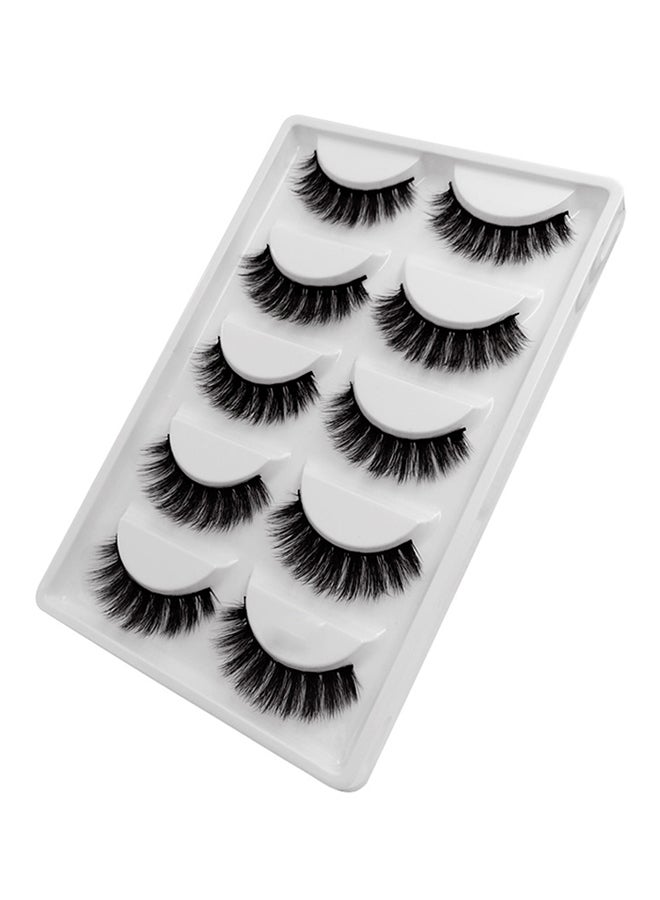 SHIDISHANGPIN - 5-Pair 3D False Eyelashes G600 - Image 1