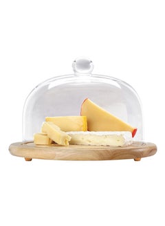 BILLI Cheese Dome With Base Beige/Clear  - Image 2