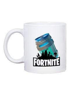 LOUD UNIVERSE Fortnite Chug Potion Printed Coffee Mug White/Blue/Black  - Image 2