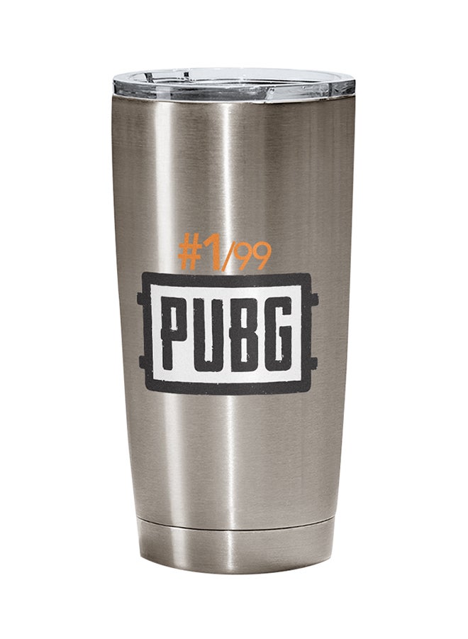 لاود يونيفيرس كوب بطبعة درجات من لعبة PUBG مع غطاء فضي/أسود/شفاف - Image 1