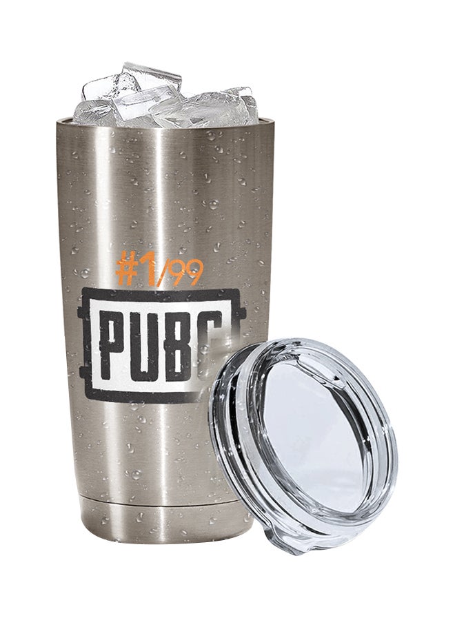 لاود يونيفيرس كوب بطبعة درجات من لعبة PUBG مع غطاء فضي/أسود/شفاف - Image 3