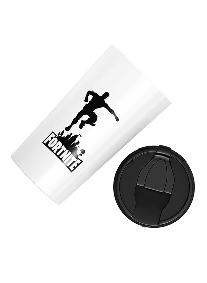 LOUD UNIVERSE Fortnite: Dance Printed Tumbler With Lid White/Black  - Image 3