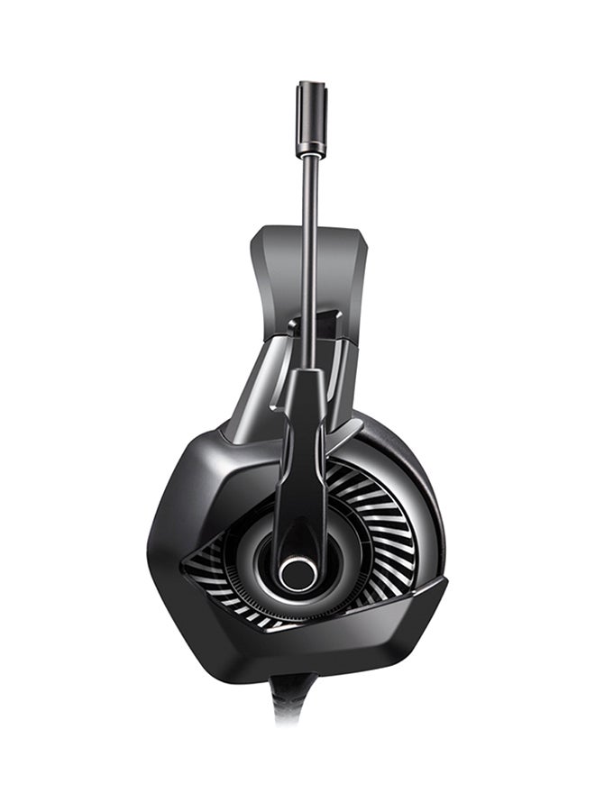 onikuma LED Over-Ear Wired Gaming Headset With Mic for PlayStation 4/Xbox/PC - Image 2