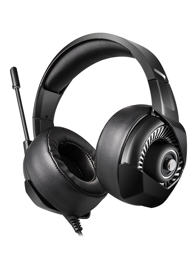 onikuma LED Over-Ear Wired Gaming Headset With Mic for PlayStation 4/Xbox/PC - Image 3