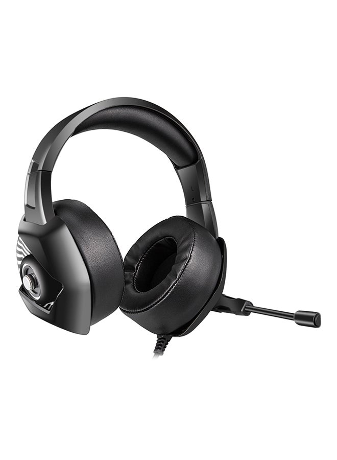 onikuma LED Over-Ear Wired Gaming Headset With Mic for PlayStation 4/Xbox/PC - Image 4