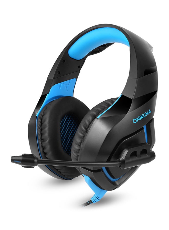 أونيكوما سماعة رأس للألعاب توضع على الأذن ومزوَّدة بميكروفون لأجهزة بلايستيشن 4/الإكس بوكس/أجهزة الكمبيوتر - Image 2