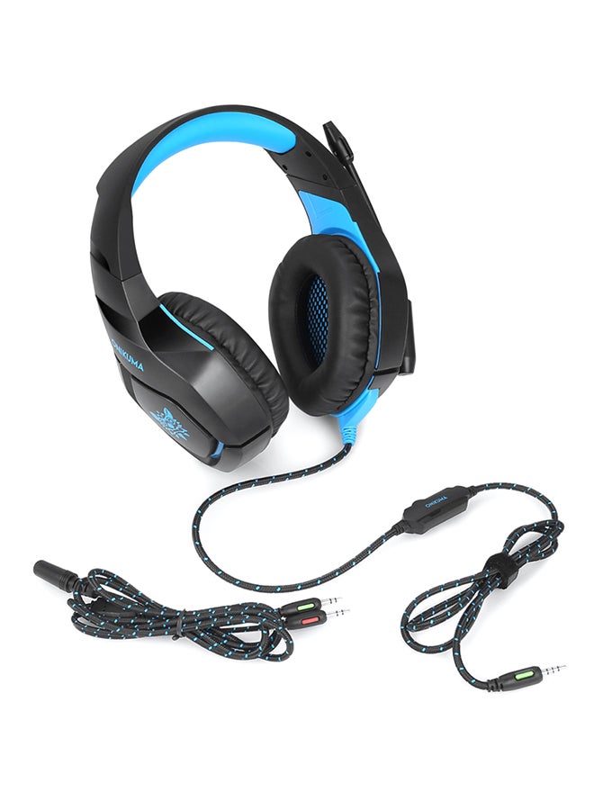 أونيكوما سماعة رأس للألعاب توضع على الأذن ومزوَّدة بميكروفون لأجهزة بلايستيشن 4/الإكس بوكس/أجهزة الكمبيوتر - Image 5