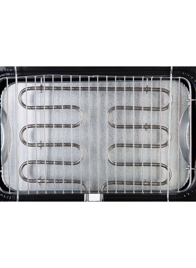 Max Grill Steel Electric Grill 2000W MAR-200 Black/Silver  - Image 4
