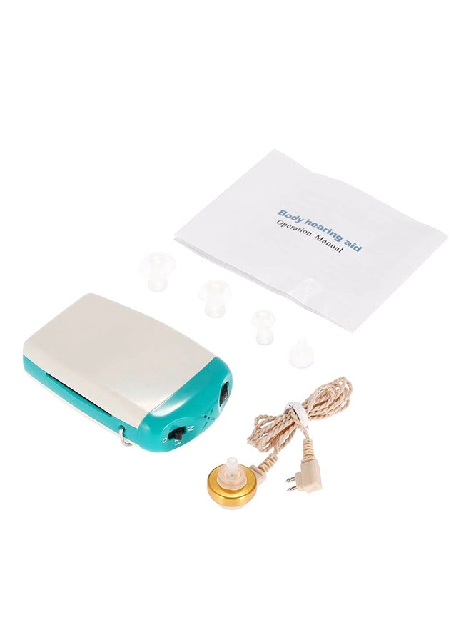 Generic Pocket Hearing Aid Sound Amplifier for Severe Hearing Loss With Adjustable Earplugs  - Image 1