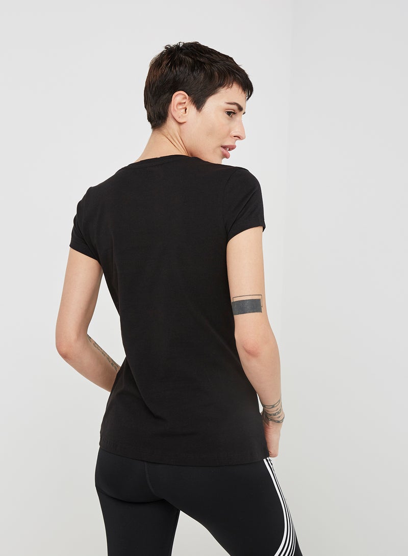 JOCKEY - Casual V-Neck Tee Black - Image 1