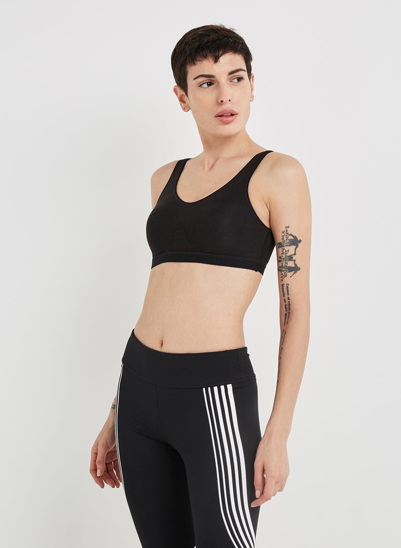 JOCKEY - Slip On Active Bra Black - Image 1