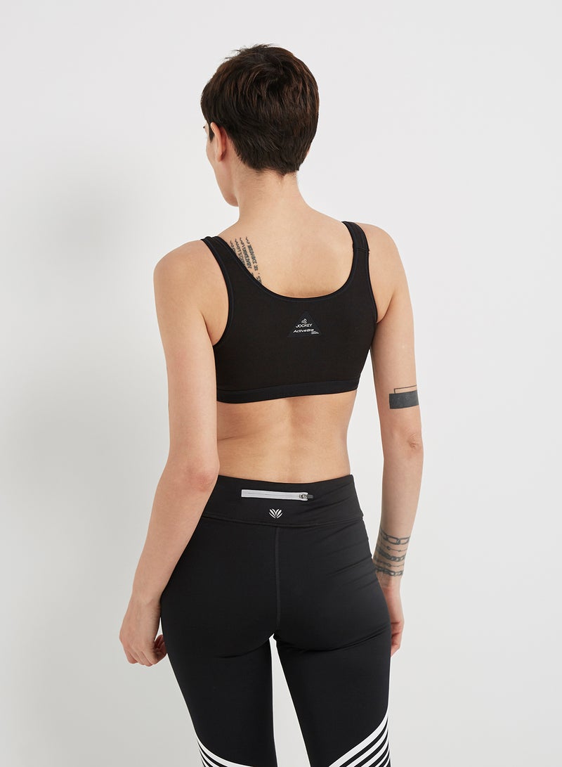 JOCKEY - Slip On Active Bra Black - Image 1