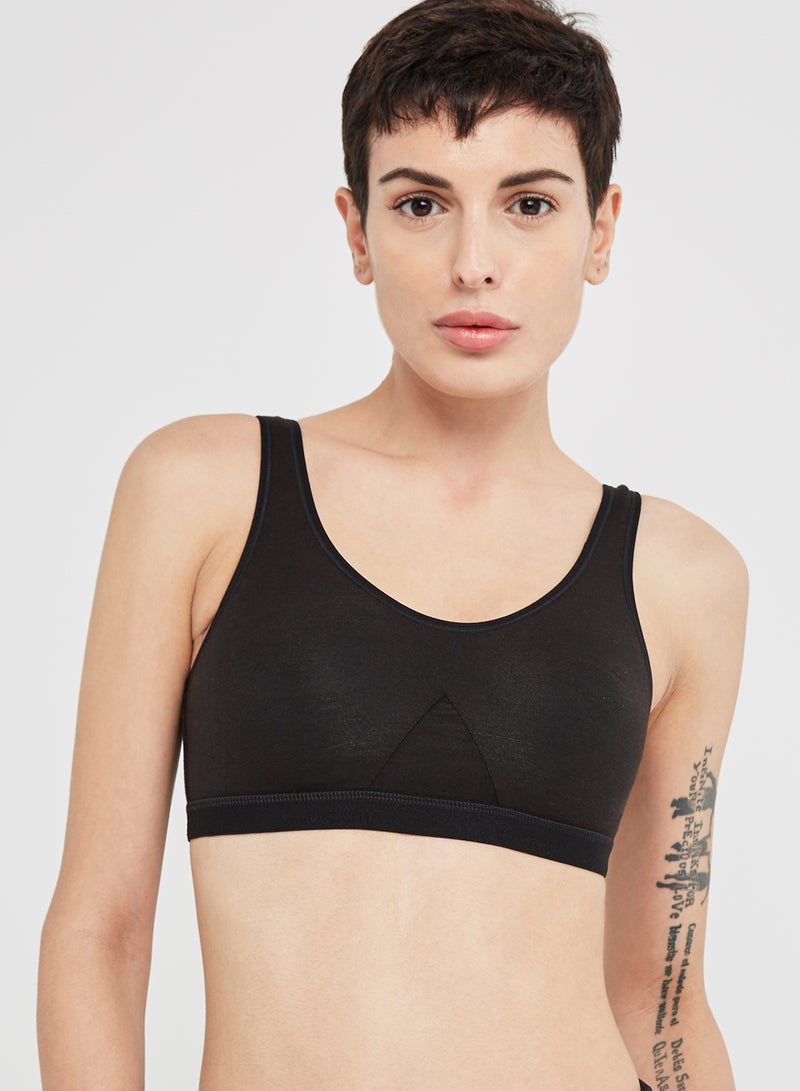 JOCKEY - Slip On Active Bra Black - Image 1