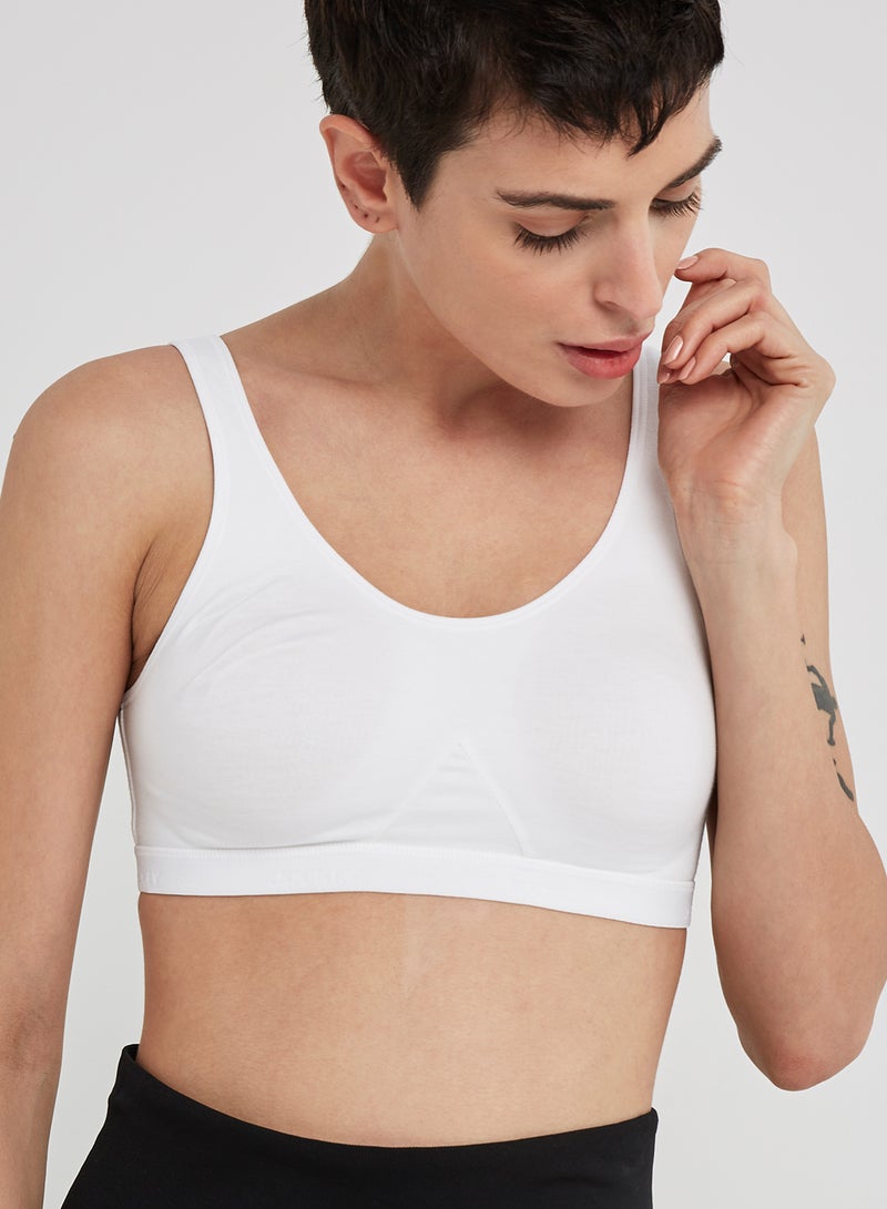JOCKEY - Slip On Active Bra White - Image 1