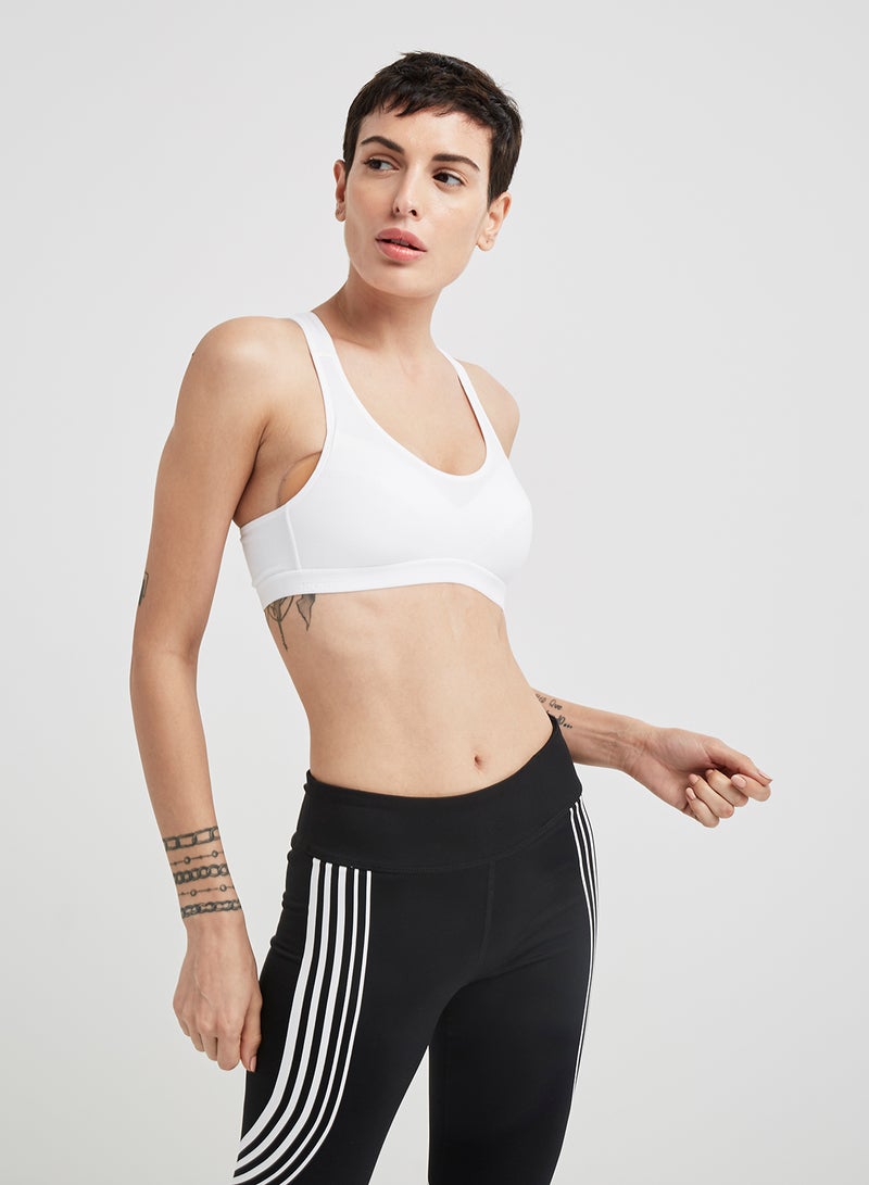 JOCKEY - Racer Back Padded Active Bra White - Image 1