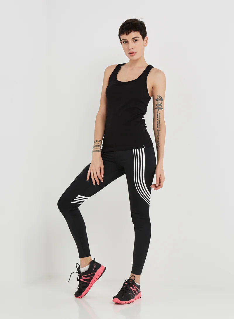 JOCKEY Racerback Tank Top Black