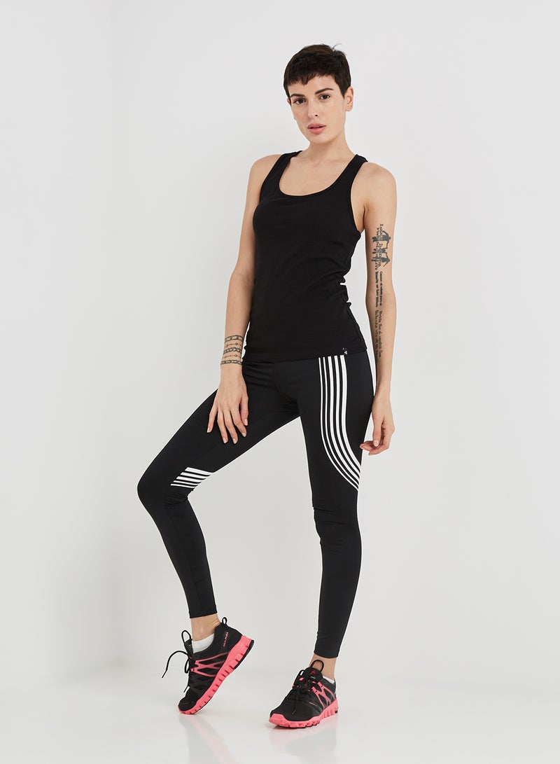 JOCKEY Racerback Tank Top Black - Image 3