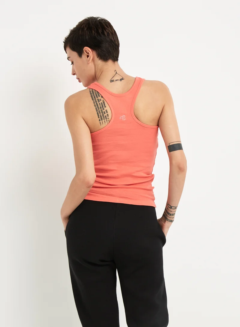 JOCKEY Racerback Tank Top Blush Pink