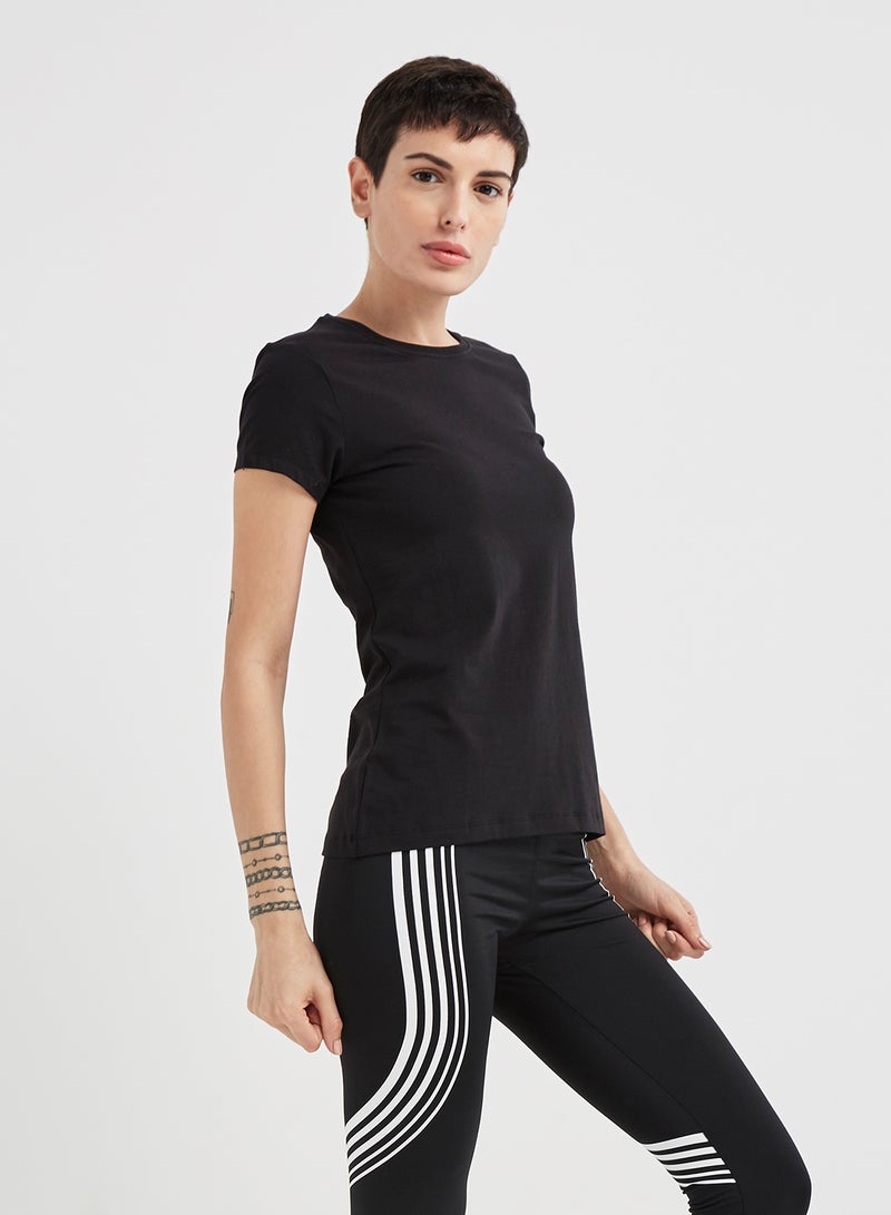 JOCKEY - Casual V-Neck Tee Black - Image 1
