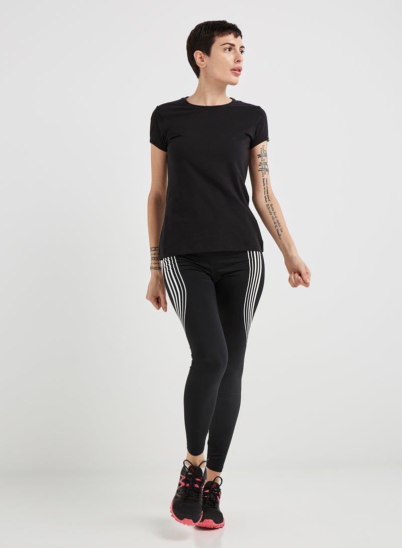 JOCKEY - Casual V-Neck Tee Black - Image 1