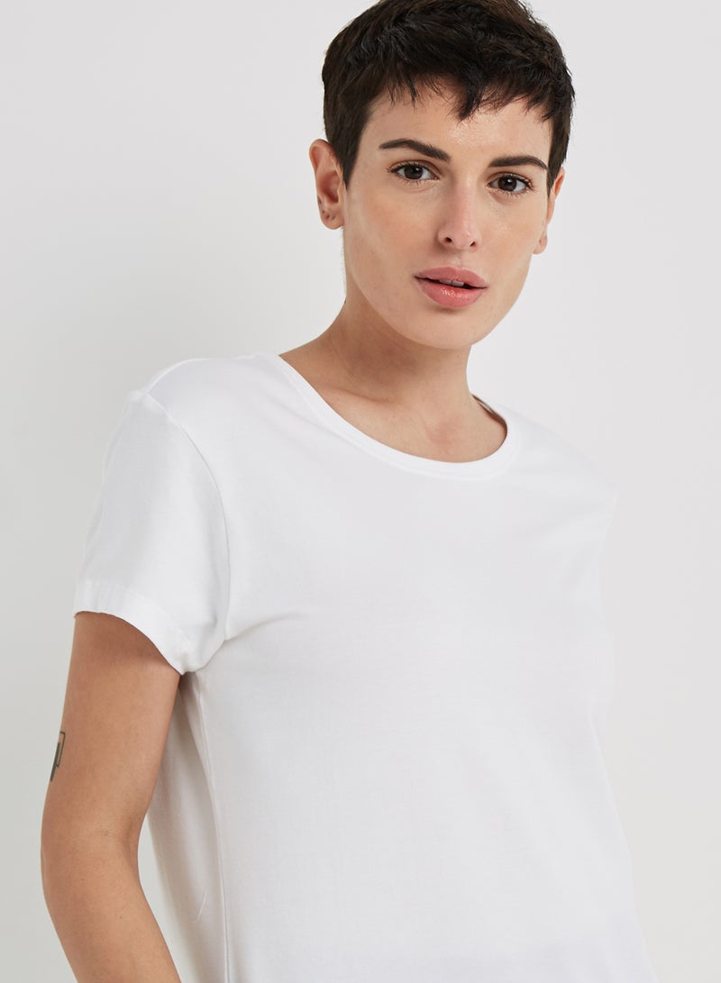 JOCKEY - Crew Neck Short Sleeves T-Shirt White - Image 1