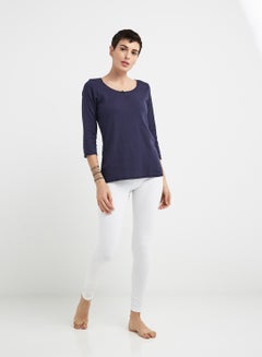 JOCKEY Casual Lounge Top Classic Navy  - Image 3