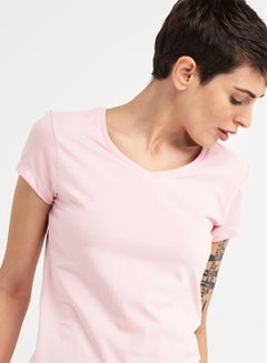 JOCKEY Casual V-Neck Tee Princess Pink  - Image 4