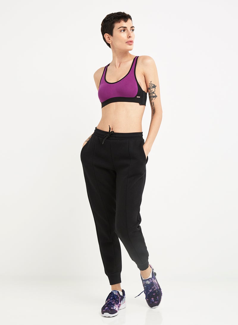 JOCKEY - Active Eva Bra Purple/Black - Image 1