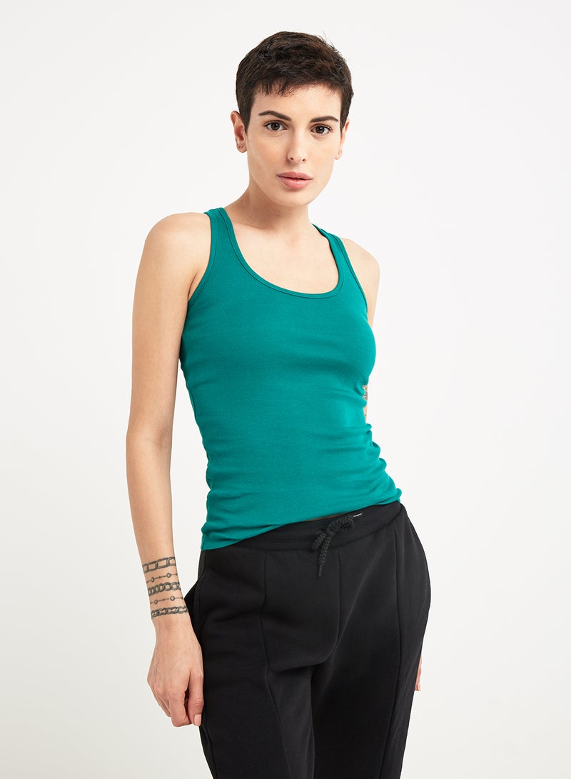 JOCKEY - Racerback Tank Top Cadmium Green - Image 1