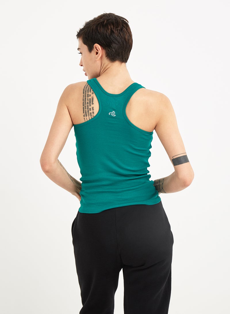 JOCKEY - Racerback Tank Top Cadmium Green - Image 1