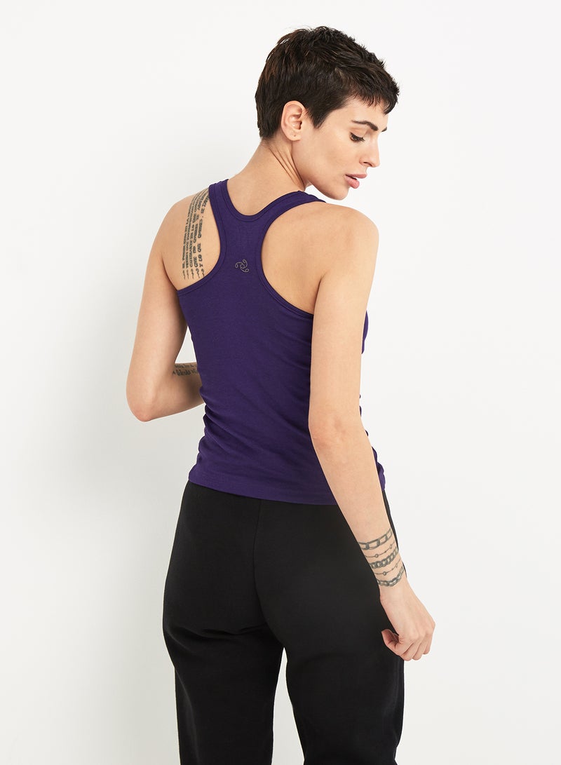 JOCKEY - Racerback Tank Top Parachute Purple - Image 1