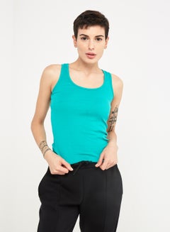 Racerback Tank Top Spectra Green