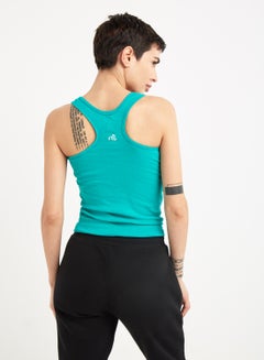 JOCKEY Racerback Tank Top Spectra Green  - Image 2